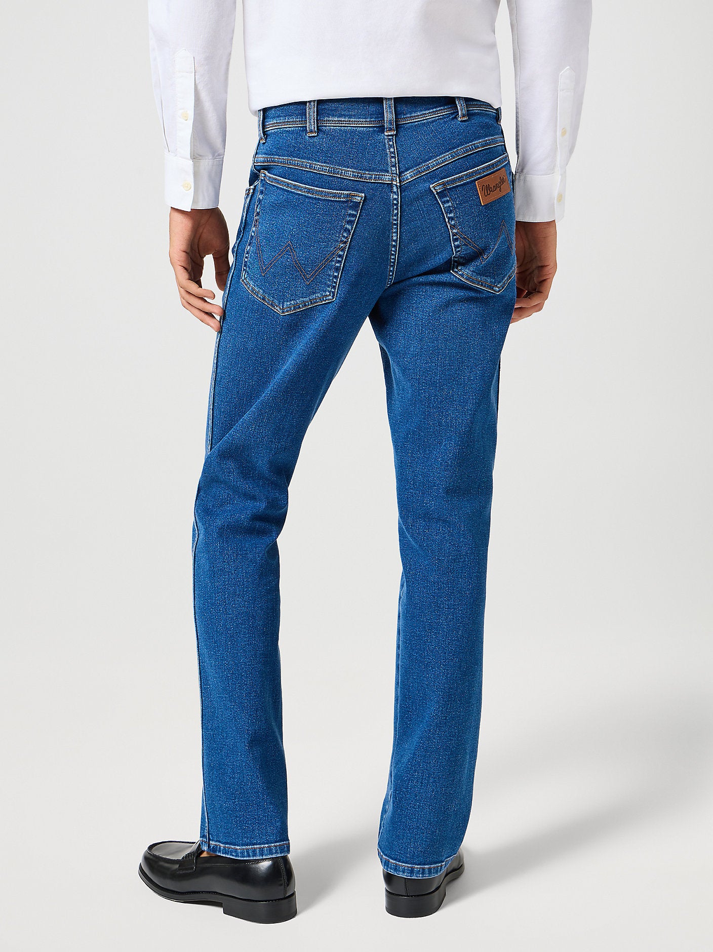 Wrangler Texas Medium Stretch Straight Jean Midnight Shadow