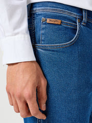 Wrangler Texas Medium Stretch Straight Jean Midnight Shadow