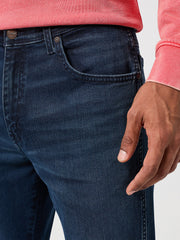 Wrangler Texas Slim Medium Stretch Straight Leg Jean for Men Wild Horse